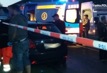36-latka leżała martwa w kałuży krwi na schodach. Zwłoki jej partnera były w mieszkaniu