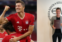 Robert Lewandowski z magisterką! Temat pracy zaskoczył