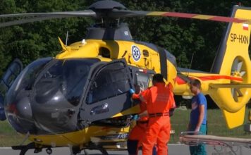 Nieprzytomny 4-latek, poszkodowana także kobieta w ciąży. Lekarze walczą o życie wypadek lotnicze-pogotowie-ratunkowe