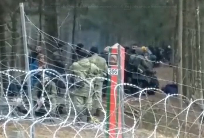 atak granica polsko-białoruska